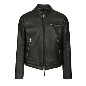 TOM FORD �g���t�H�[�h �����Y ���U�[&�t�@�[�W���P�b�g�E�R�[�g LXI012LMG030LB999 Biker in full grain leather Black IT34 IT36 IT38 IT40 IT42 IT44 IT46 IT48 IT50 IT52 IT54 50 52 �y���������E�֐ō��z