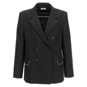 Off-White �I�t�z���C�g �����Y �u���U�[�E�W���P�b�g OMEN072F23FAB00210101010 Blazer 'OW Emb' Black IT48 IT50 IT52 IT54 �y���������E�֐ō��z