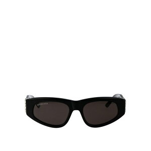 Balenciaga oVAK fB[X TOXEACEFA BB0095S018 Sunglasses Black 53 yE֐ōz