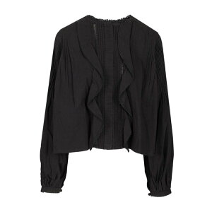 Isabel Marant �C�U�x�� �}���� ���f�B�[�X �V���c�E�u���E�X 26PCH0308FAD1I02I01BK Cubraly blouse Black FR30 FR32 FR34 FR36 FR38 FR40 FR42 FR44 FR46 FR48 FR50 FR52 FR54 FR56 FR58 40 36 38 32 34 �y���������E�֐ō��z