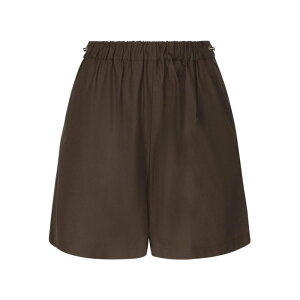 Max Mara �}�b�N�X�}�[�� ���f�B�[�X �V���[�g�p���c 2511141012600040 Haway Poplin Shorts Brown 38 �y���������E�֐ō��z