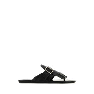 Prada �v���_ ���f�B�[�X �T���_�� 1Y961NFA005070F0002 Black leather Shuffle thong slippers Black 36 37 37.5 38 38.5 39 39.5 40 41 �y���������E�֐ō��z