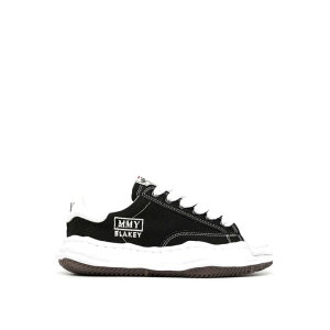 Maison Mihara Yasuhiro ���]�� �~�n�� ���X�q�� �����Y �X�j�[�J�[ A08FW735094BLACK Blakey low sneakers Black 40 39 38 36 37 �y���������E�֐ō��z