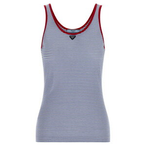 Prada �v���_ ���f�B�[�X �^���N�g�b�v�E�L���~�\�[�� 39659SOOO186HF0X36 Striped top Light Blue IT38 IT40 IT42 38 40 42 44 �y���������E�֐ō��z
