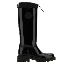Moncler �����N���[�� ���f�B�[�X �u�[�c L109B4G00010M9561999 Black rubber Kick Stream boots Black 37 38 39 40 36 �y���������E�֐ō��z