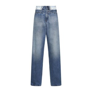 MM6 Maison Margiela �G���G���V�b�N�X ���f�B�[�X �W�[���Y S52LA0271M30058965 MM6 Maison Margiela Jeans Blue Blue and green 25 26 27 28 29 �y���������E�֐ō��z