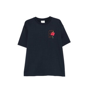 Drole De Monsieur �h���[���h���b�V�� �����Y T�V���c�E�J�b�g�\�[ KTS316CO248NY DROLE DE MONSIEUR T-shirts and Polos Blue Blue and green L M S XL 2XL �y���������E�֐ō��z