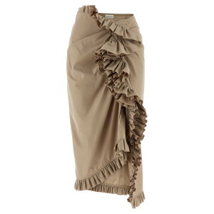 Dries Van Noten �h���X���@���m�b�e�� ���f�B�[�X �X�J�[�g 2611308133314101 'Sina' skirt Beige FR30 FR32 FR34 FR36 FR38 FR40 FR42 FR44 FR46 FR48 FR50 FR52 FR54 FR56 FR58 34 36 38 �y���������E�֐ō��z