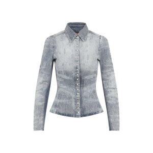 Diesel �f�B�[�[�� ���f�B�[�X �V���c�E�u���E�X A21284068TY01 01 BLUE XS S M L �y���������E�֐ō��z