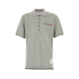 Thom Browne �g���E�u���E�� �����Y �|���V���c MJP022A01455055 Grey piquet polo shirt Grey 1 2 3 4 5 �y���������E�֐ō��z