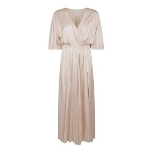 �t�H���e �t�H���e forte_forte Silk Satin Half Sleeve Dress 13584MYDRESSF47A Women �����s�[�X�E�h���X�E�I�[���C������ White 0 1 2 �y���������E�֐ō��z