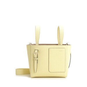 VALEXTRA ���@���N�X�g�� ���f�B�[�X �n���h�o�b�O�E�V�����_�[�o�b�O WBSF0090028LOCTFJA Micro bucket shoulder bag Yellow onesize IT0 �y���������E�֐ō��z
