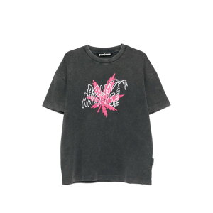 Palm Angels �p�[���G���W�F���X �����Y T�V���c�E�J�b�g�\�[ PMAA109S26JER0031032 T-shirt Palm Angels GREY S M L XL 2XL �y���������E�֐ō��z