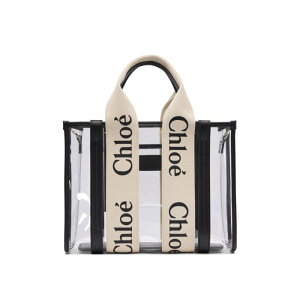 Chloe NG fB[X nhobOEV_[obO 25US397P65101 "Woody" tote bag White onesize yE֐ōz
