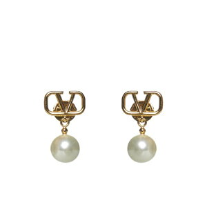 Valentino Garavani ���@�����e�B�m ���f�B�[�X �s�A�X�E�C�������O 8W2J0E36UXM0O3 Valentino Garavani Bijoux Bianco onesize IT0 �y���������E�֐ō��z