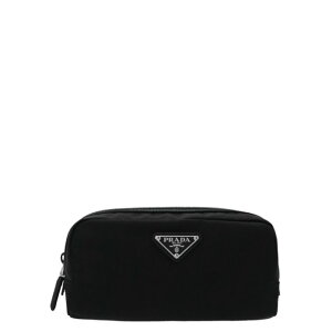 Prada �v���_ �����Y �N���b�`�o�b�O�E�|�[�` 2NA0452DMHF0002 Logo necessaire Black onesize �y���������E�֐ō��z