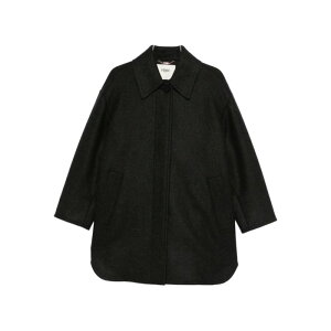 FENDI �t�F���f�B ���f�B�[�X �R�[�g FJ7670AJ0KF0TAZ Fendi Coats Grey Blacks and greys 38 40 32 34 36 42 44 46 48 50 52 54 �y���������E�֐ō��z
