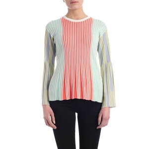 KENZO �P���]�[ ���f�B�[�X �j�b�g�E�Z�[�^�[�E�J�[�f�B�K�� 2PU512806MU Rayon and cotton multicolor sweater Multicolour M S �y���������E�֐ō��z