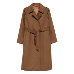 Max Mara Studio マックスマーラ ステュディオ レディース コート 2526016051600056 Max Mara Studio Coats Brown Brown 38 40 42 44 【送料無料・関税込】