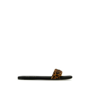 Prada v_ fB[X T_ 1XX355FD005XRYF0151 Printed calf hair slippers Printed 36 37 37.5 38 38.5 39 40 41 42 yE֐ōz
