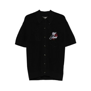 AMIRI �A�~�� �����Y �V���c�E�u���E�X AMKNIR1035BLACK T-shirt Amiri BLACK M XL L �y���������E�֐ō��z