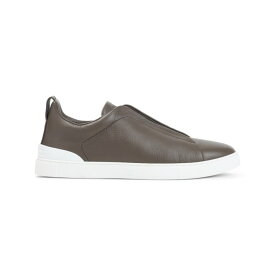 ZEGNA ゼニア メンズ スニーカー LHCVOS4667ZSRA ZEGNA Sneakers Marrone 7 8 9 9.5 10 11 6 7.5 8.5 【送料無料・関税込】