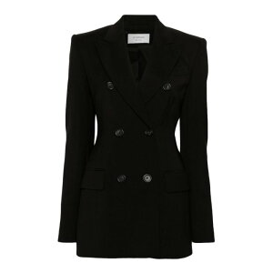 Sportmax �X�|�[�c�}�b�N�X ���f�B�[�X �u���U�[�E�W���P�b�g 2422046061600004C Adam Black 38 �y���������E�֐ō��z