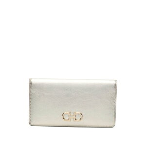 FERRAGAMO �t�F���K�� ���f�B�[�X ���z�E�J�[�h�P�[�X 22D7790787967CHAMP Wallet Ferragamo GOLD onesize �y���������E�֐ō��z