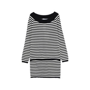 Max Mara �}�b�N�X�}�[�� ���f�B�[�X �j�b�g�E�Z�[�^�[�E�J�[�f�B�K�� 2611381011600013 Max Mara Sweaters Blue Blue and green L M S XS �y���������E�֐ō��z