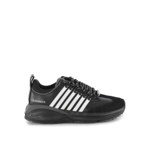 Dsquared2 fB[XNGA[h Y Xj[J[ SNM037701507697M2071 Sneakers in Leather Black 39 yE֐ōz