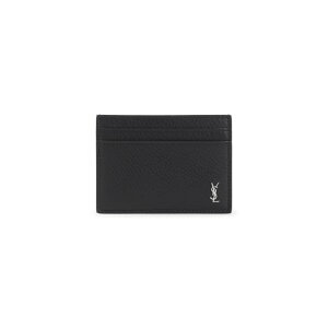 Saint Laurent �T�����[���� �����Y ���z�E�J�[�h�P�[�X 847951AAELP1000 TINY CASSANDRE card holder Black onesize IT0 �y���������E�֐ō��z