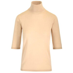 Max Mara マックスマーラ レディース ニット・セーター・カーディガン 2511361081600029002 "Cecina" turtleneck Beige M XS 3XL 4XL 5XL L S XL 2XL 2XS 【送料無料・関税込】