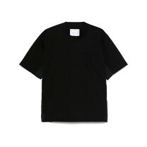 scai サカイ Sロゴ Tシャツ カットソー ブラック 3