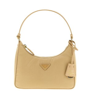 Prada �v���_ ���f�B�[�X �n���h�o�b�O�E�V�����_�[�o�b�O 1N204XR064F0Y8C 'Prada Re-Edition 2005' shoulder bag Beige onesize �y���������E�֐ō��z