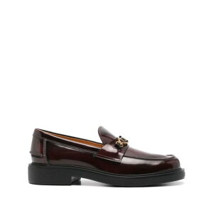 Tod's gbY fB[X [t@[ XXW20L0IM70SHAR810 PENNY BAR LEATHER LOAFERS WITH LOGO R810 39 38 37.5 37 36.5 yE֐ōz