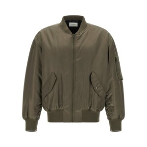 yyVC[OXӍՍő80%OFF+P2{~zSaint Laurent T[ Y JWAWPbg 838713YZ9BV2879 Serge bomber jacket Green IT48 IT50 IT52 48 52 50 yE֐ōz