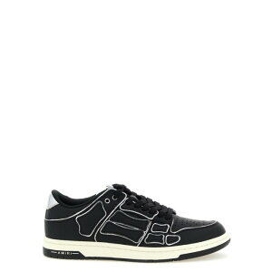 AMIRI �A�~�� �����Y �X�j�[�J�[ AMSNSN1004001 'Skel Top Low' sneakers Black 40 41 42 43 44 45 46 �y���������E�֐ō��z
