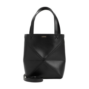 yyVC[OXӍՍő80%OFF+P2{~zLOEWE Gx fB[X g[gobO A657V25X011100 Shopping 'Mini Puzzle Fold' Black onesize IT0 yE֐ōz
