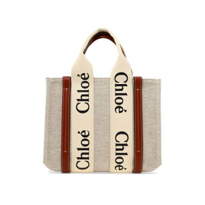 Chloe �N���G ���f�B�[�X �n���h�o�b�O�E�V�����_�[�o�b�O C22AS397I2690U Woody tote bag Brown onesize �y���������E�֐ō��z