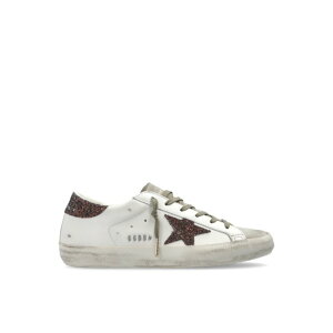 Golden Goose �S�[���f���O�[�X ���f�B�[�X �X�j�[�J�[ GWF00101F00812212386 SUPER STAR LEATHER SNEAKERS White IT36 IT37 IT38 IT39 IT40 IT41 36 37 38 39 40 35 41 �y���������E�֐ō��z
