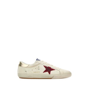 Golden Goose �S�[���f���O�[�X �����Y �X�j�[�J�[ GMF01003F00813712378 White leather Super Star sneakers White 40 41 42 43 44 45 39 46 �y���������E�֐ō��z