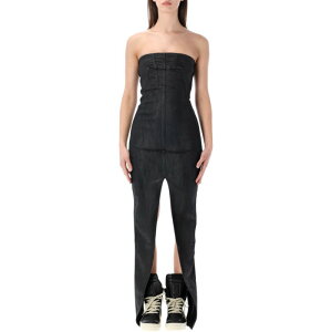 Rick Owens DRKSHDW ���b�N �I�E�G���X �_�[�N�V���h�E ���f�B�[�X �����s�[�X�E�h���X�E�I�[���C������ DS01F4514SDBK09 RICK OWENS DRKSHDW Dresses Black Blacks and greys S M �y���������E�֐ō��z