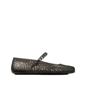 JIMMY CHOO �W�~�[ �`���E ���f�B�[�X �t���b�g�V���[�Y THEJELLYNKRBLACKSMOKE Jimmy Choo Flat shoes Black Blacks and greys 35 36 37 38 39 40 41 �y���������E�֐ō��z