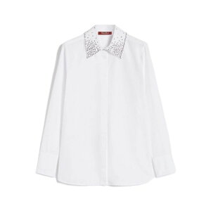 Max Mara Studio �}�b�N�X�}�[�� �X�e���f�B�I ���f�B�[�X �V���c�E�u���E�X 252611604265E15 Bracket White 40 �y���������E�֐ō��z