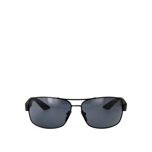 Prada �v���_ �����Y �T���O���X�E�A�C�E�F�A 0PS50ZS1AB02G Sunglasses Black 65 �y���������E�֐ō��z