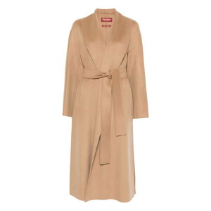 【楽天お買い物マラソン 最大80%OFF+P2倍】Max Mara Studio マックスマーラ ステュディオ レディース コート 2526016022600010 Max Mara Studio Coats Brown Brown 38 40 42 【送料無料・関税込】
