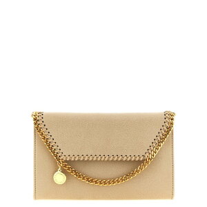 Stella McCartney �X�e�� �}�b�J�[�g�j�[ ���f�B�[�X ���z�E�J�[�h�P�[�X 581238W93559300 Wallet on chain 'Falabella' Beige onesize �y���������E�֐ō��z