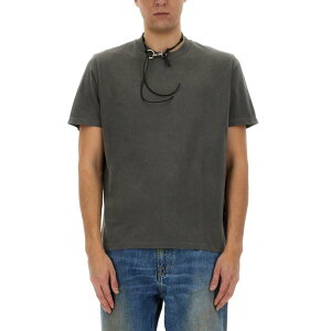 OUR LEGACY �A���[���K�V�[ �����Y T�V���c�E�J�b�g�\�[ M2246BWBWORNBLACKLEGACYJERSEY COTTON T-SHIRT GREY 52 50 48 46 44 �y���������E�֐ō��z