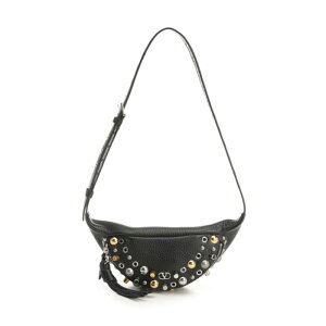 Valentino Garavani ���@�����e�B�m �����Y �n���h�o�b�O�E�V�����_�[�o�b�O 7Y2B0R39MJL0NO Nellcote bum bag Black onesize IT0 �y���������E�֐ō��z