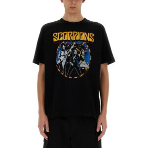 JUNYA WATANABE �W������ ���^�i�x �����Y T�V���c�E�J�b�g�\�[ WMT0180511 T-SHIRT WITH PRINT BLACK M S L �y���������E�֐ō��z